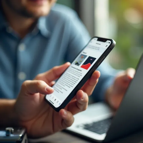 Cómo crear PDFs desde páginas web en iPhone