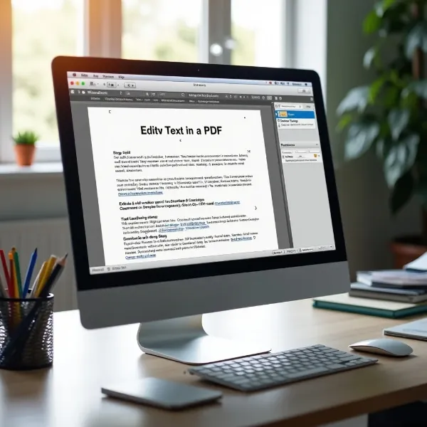 Cómo editar texto en un PDF