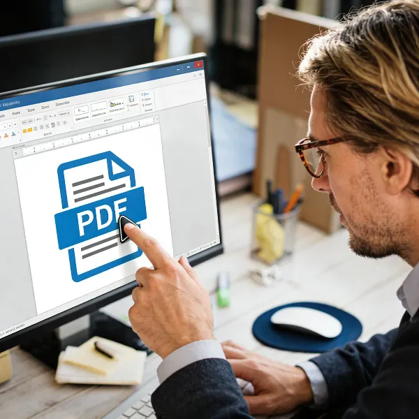 Usando Adobe Acrobat para extraer páginas