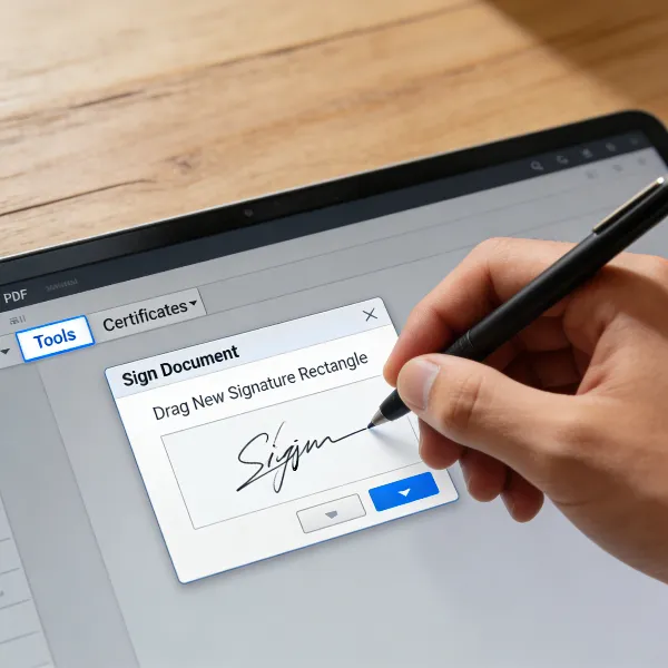 how do you digitally sign a pdf