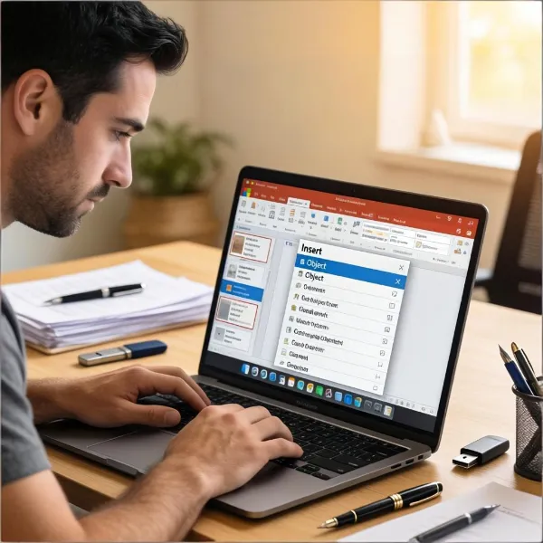 how to insert a pdf into powerpoint