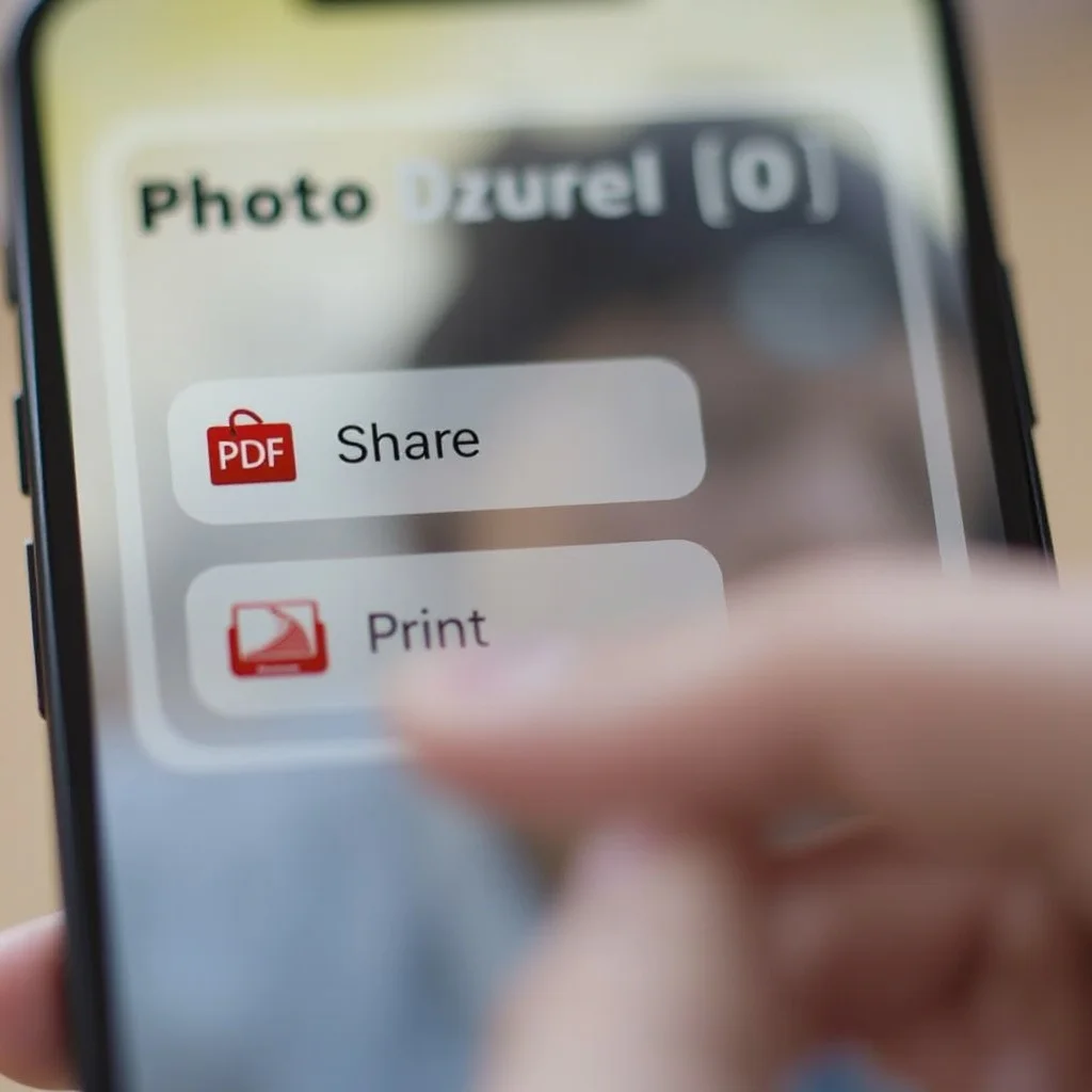 How to Convert a Photo to PDF on iPhone