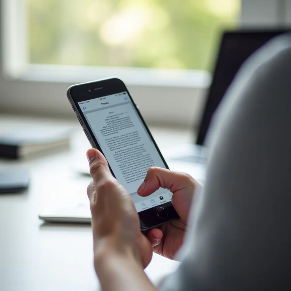 How to Convert Documents to PDF on iPhone