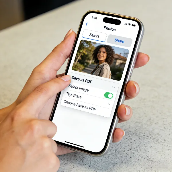 How to Save Photos to PDF on iPhone: Step-by-Step Guide