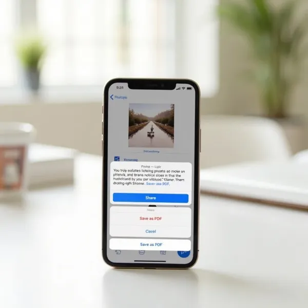 More Tips for Saving Photos as PDFs on iPhone
