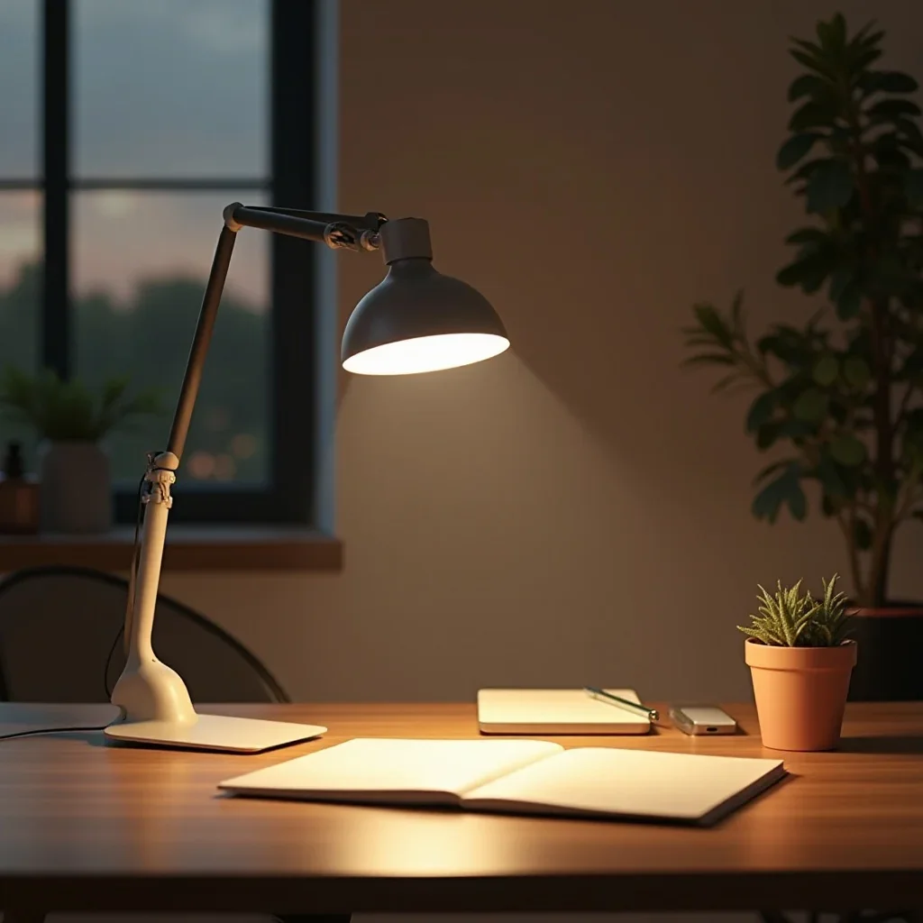 Schreibtischlampe fürs Büro