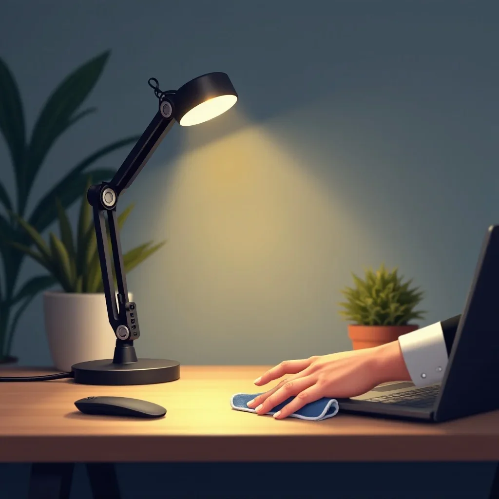 So Pflegen Sie Ihre Schreibtischlampe