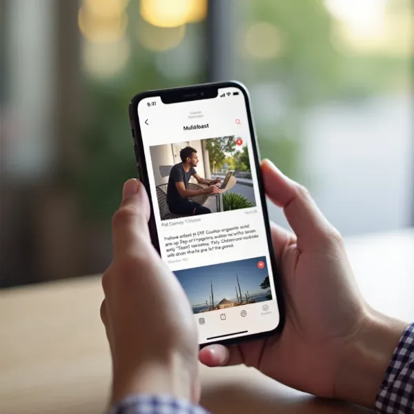 Ein Foto auf dem iPhone in ein PDF umwandeln