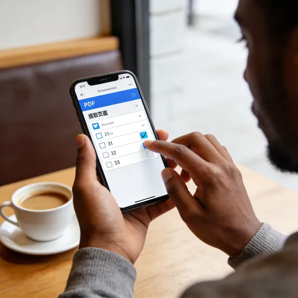 Seiten aus einer PDF im Webbrowser extrahieren
